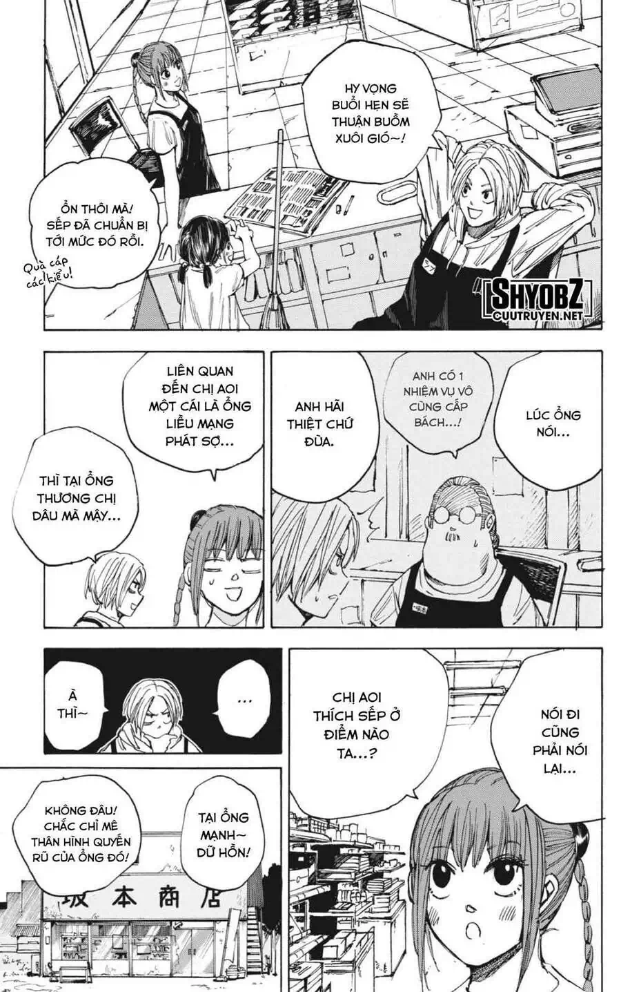 Truyện Tranh Sát Thủ Về Vườn - Sakamoto Days trang 6