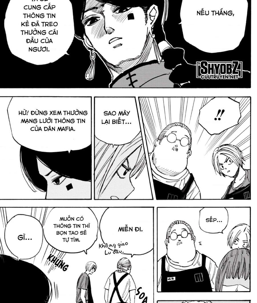 Truyện Tranh Sát Thủ Về Vườn - Sakamoto Days trang 7