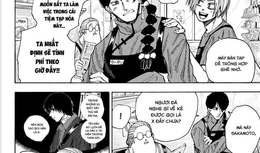 Truyện Tranh Sát Thủ Về Vườn - Sakamoto Days trang 6