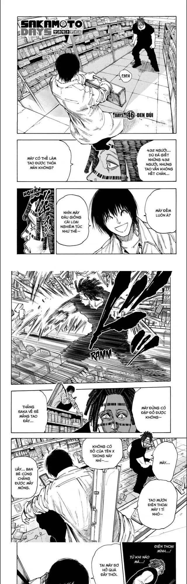 Truyện Tranh Sát Thủ Về Vườn - Sakamoto Days trang 6