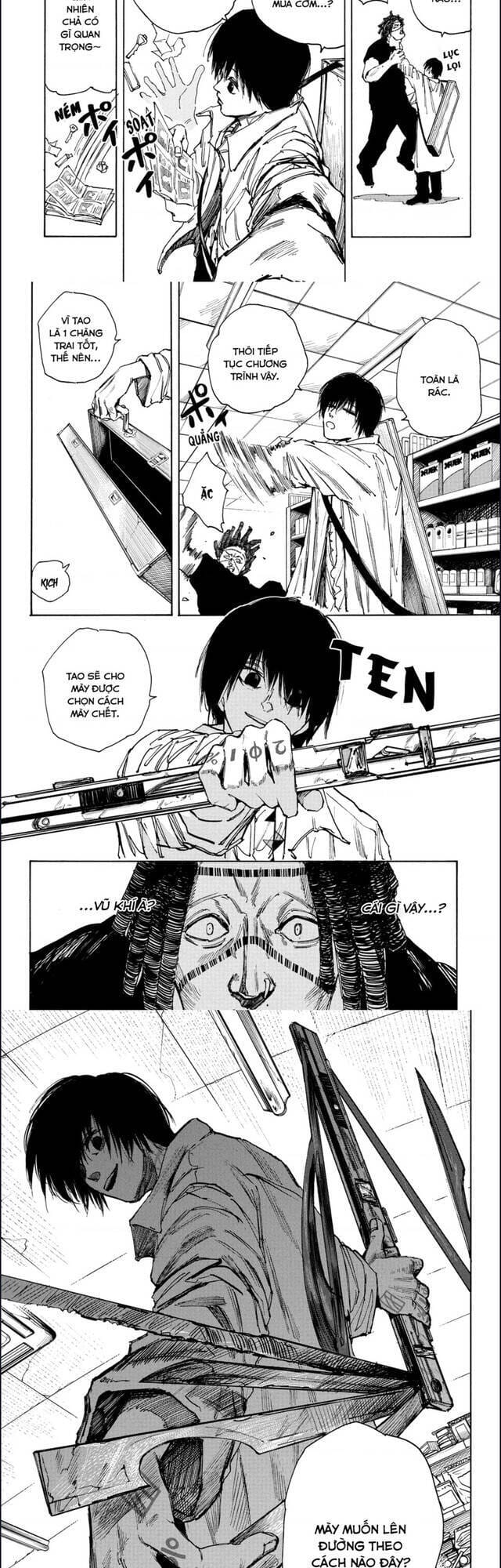 Truyện Tranh Sát Thủ Về Vườn - Sakamoto Days trang 7