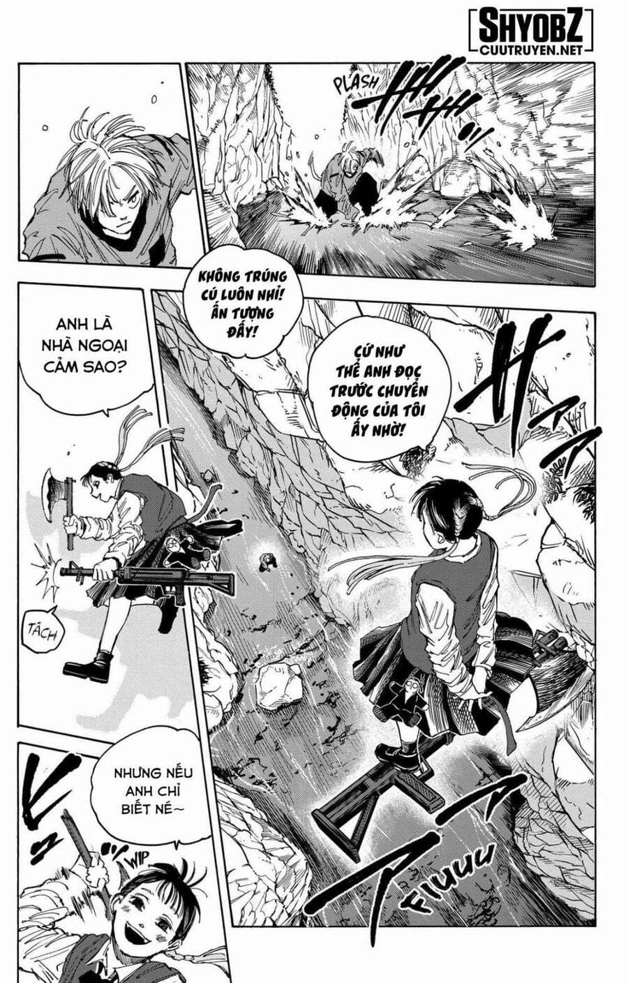 Truyện Tranh Sát Thủ Về Vườn - Sakamoto Days trang 7