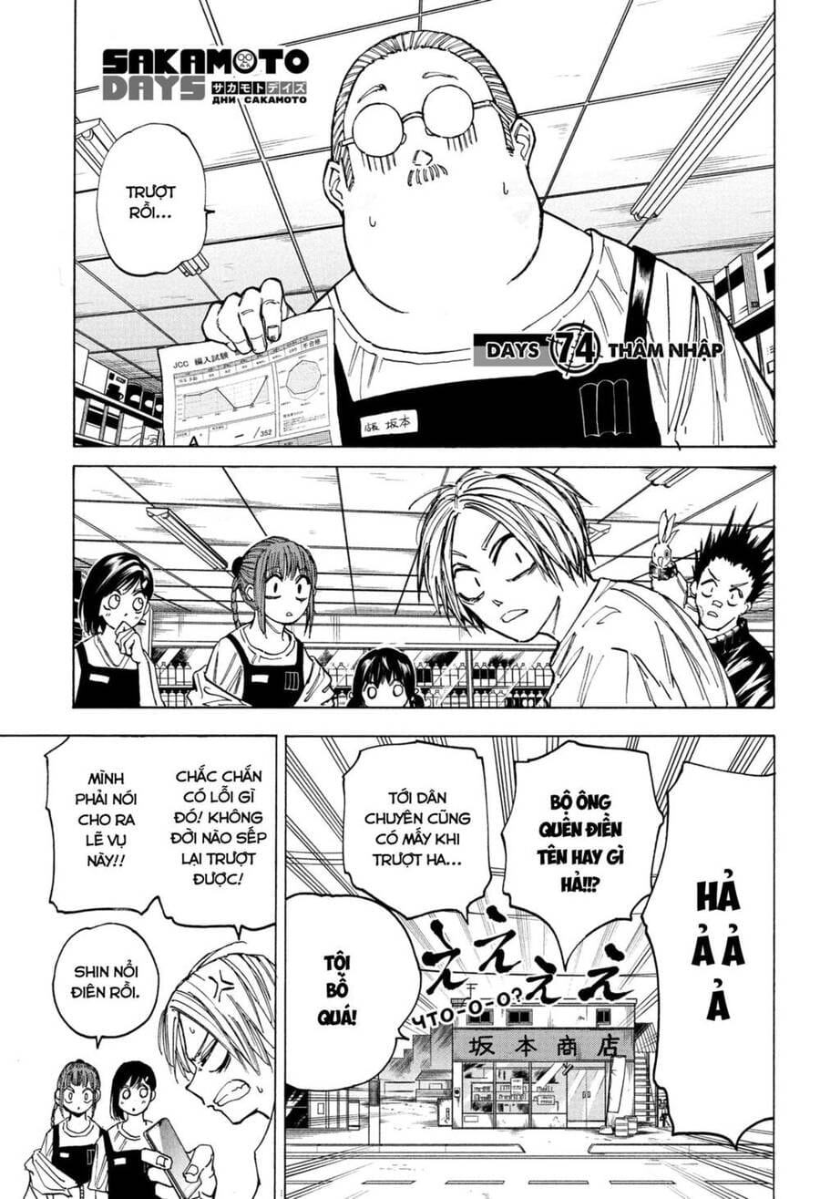 Truyện Tranh Sát Thủ Về Vườn - Sakamoto Days trang 7