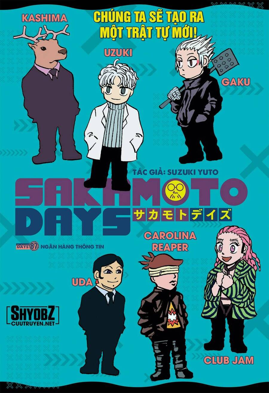 Truyện Tranh Sát Thủ Về Vườn - Sakamoto Days trang 7