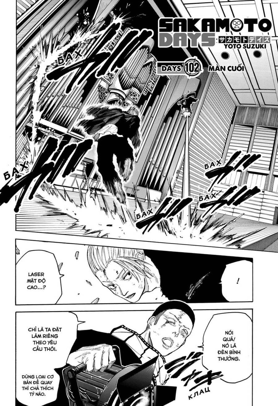 Truyện Tranh Sát Thủ Về Vườn - Sakamoto Days trang 7