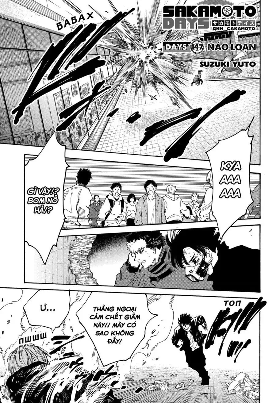 Truyện Tranh Sát Thủ Về Vườn - Sakamoto Days trang 6