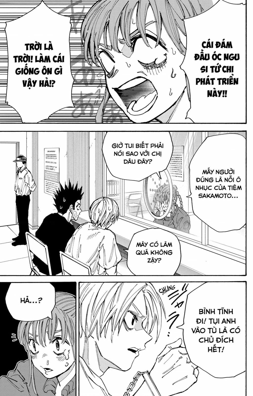 Truyện Tranh Sát Thủ Về Vườn - Sakamoto Days trang 7