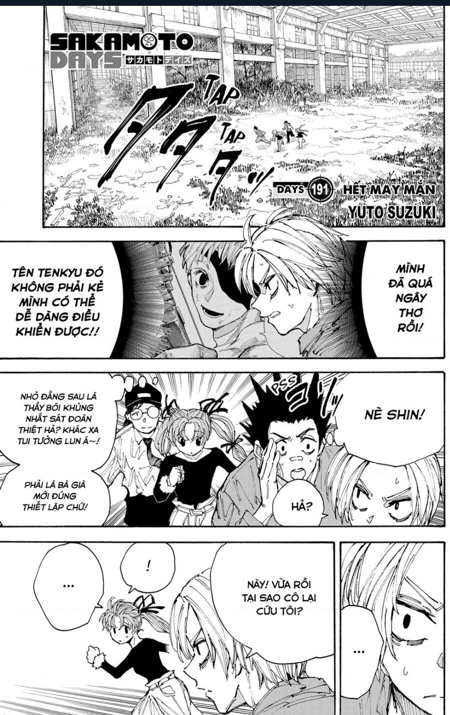 Truyện Tranh Sát Thủ Về Vườn - Sakamoto Days trang 7