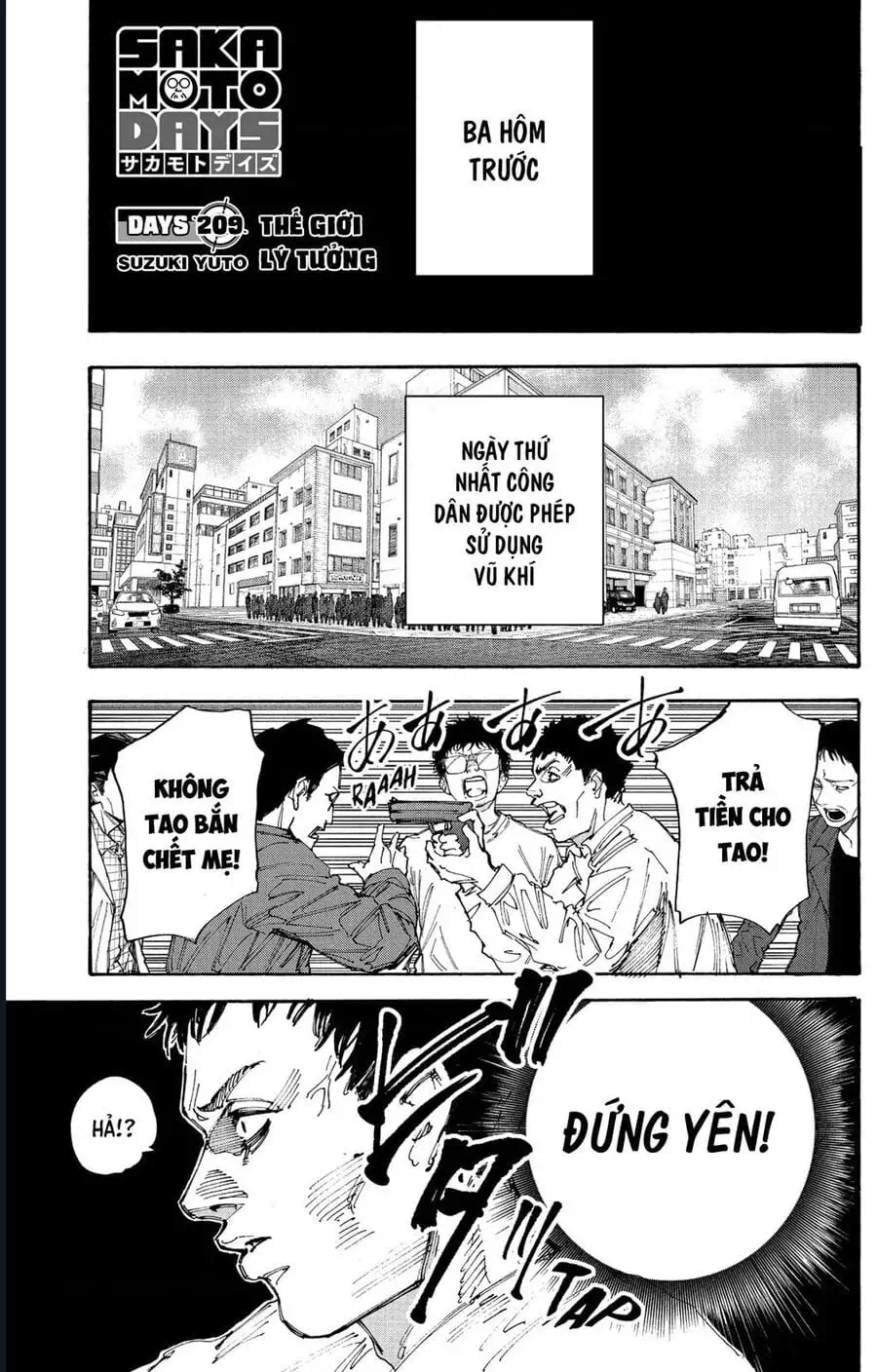 Truyện Tranh Sát Thủ Về Vườn - Sakamoto Days trang 6
