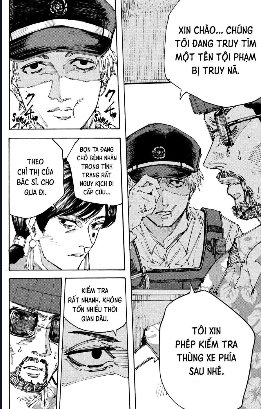Truyện Tranh Sát Thủ Về Vườn - Sakamoto Days trang 7
