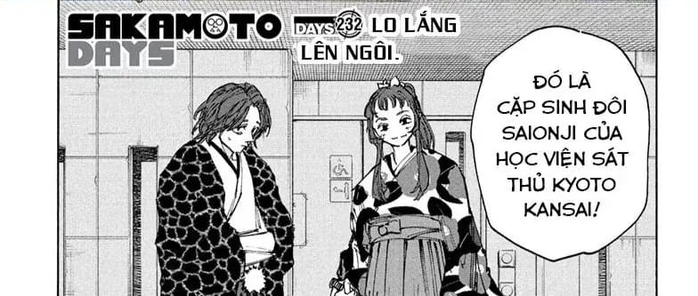 Truyện Tranh Sát Thủ Về Vườn - Sakamoto Days trang 7