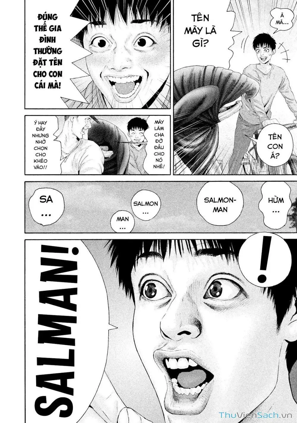 Truyện Tranh Người Cá Hồi - Salman trang 6