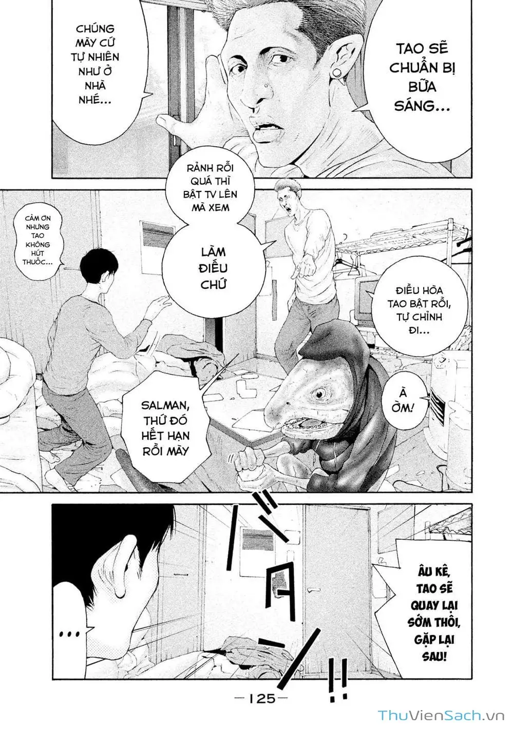Truyện Tranh Người Cá Hồi - Salman trang 6