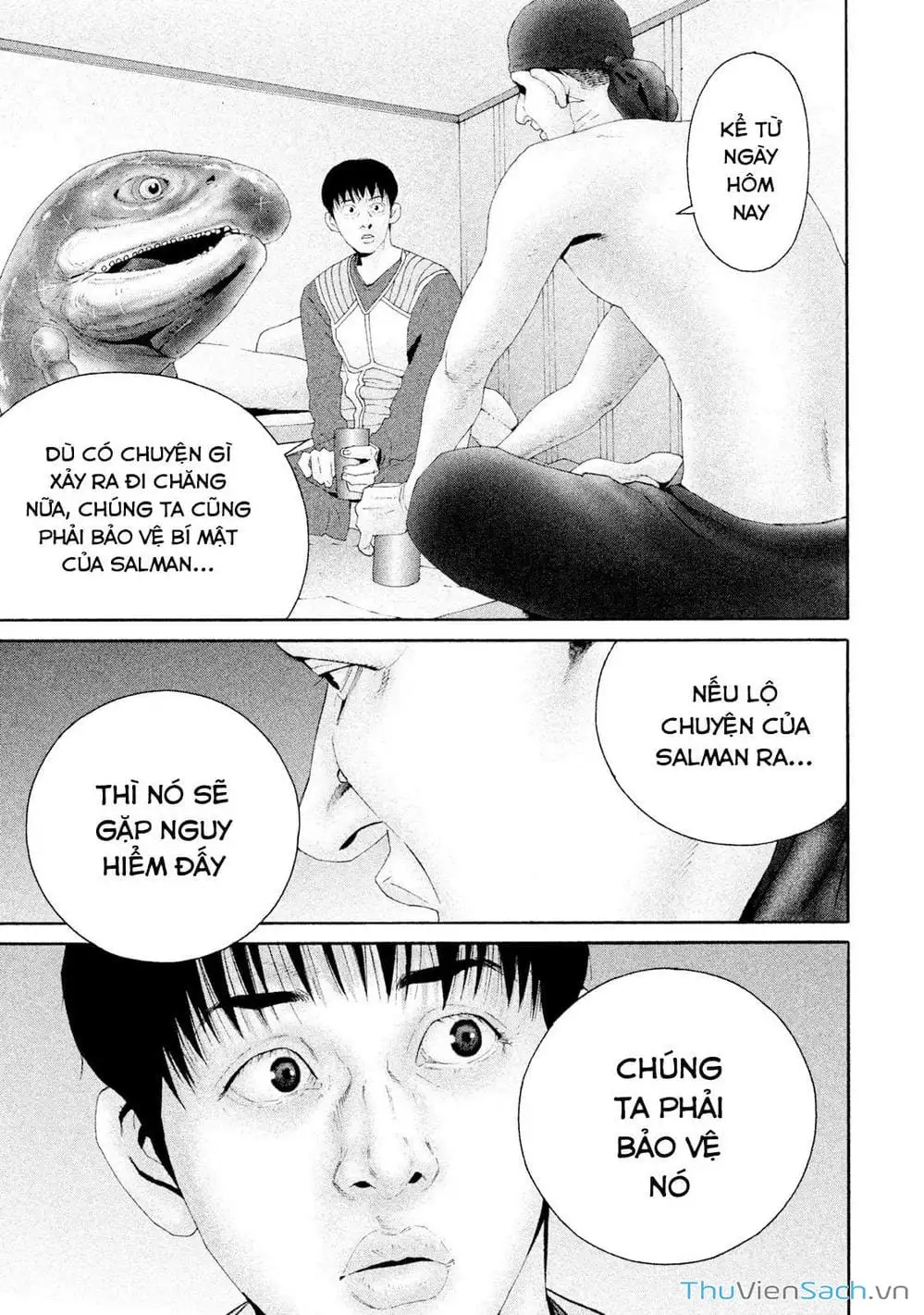 Truyện Tranh Người Cá Hồi - Salman trang 6