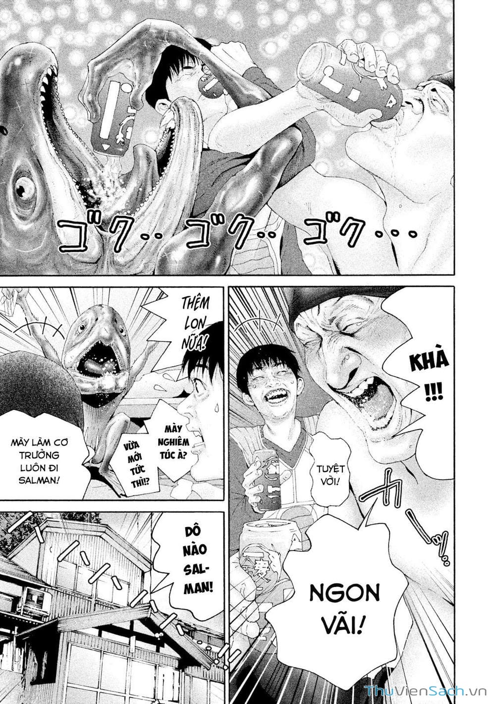 Truyện Tranh Người Cá Hồi - Salman trang 6