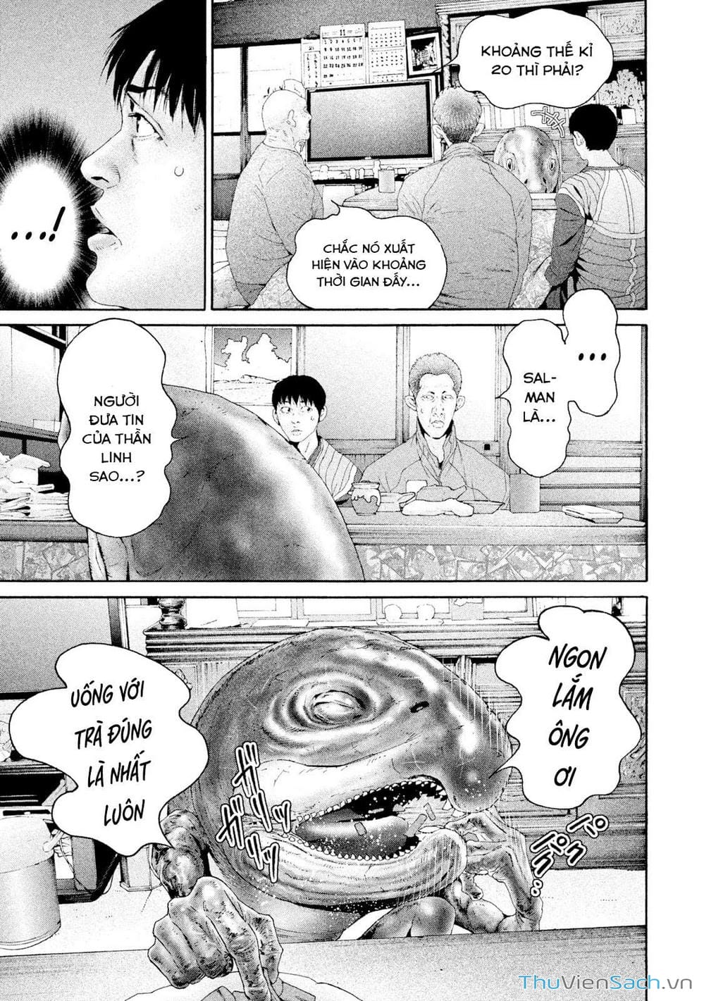 Truyện Tranh Người Cá Hồi - Salman trang 6