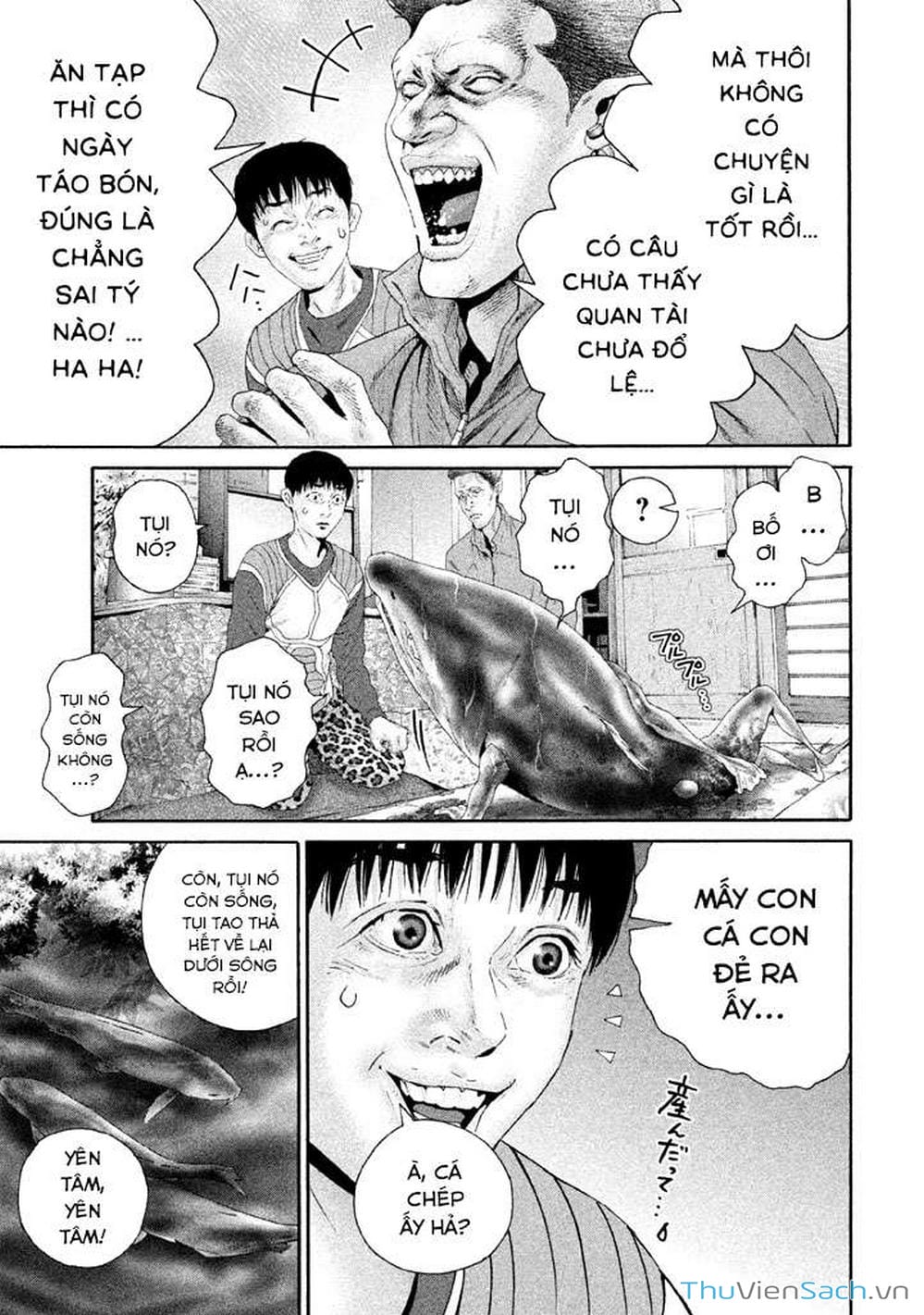 Truyện Tranh Người Cá Hồi - Salman trang 6