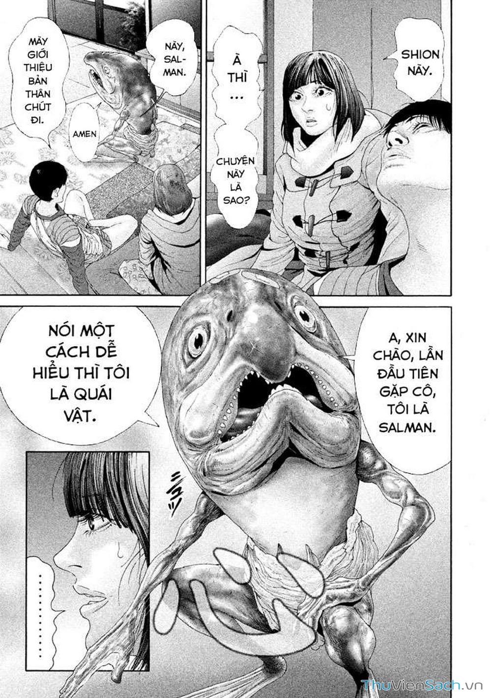 Truyện Tranh Người Cá Hồi - Salman trang 6