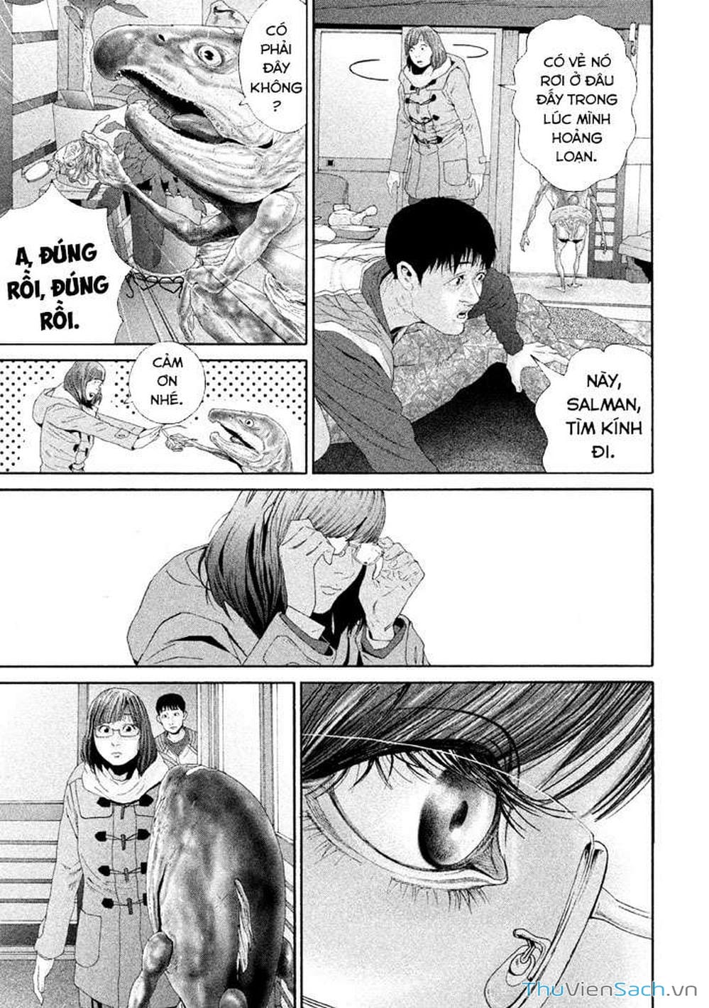 Truyện Tranh Người Cá Hồi - Salman trang 6