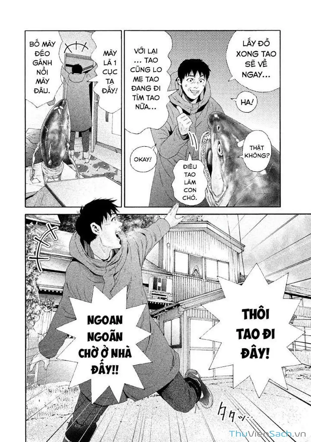 Truyện Tranh Người Cá Hồi - Salman trang 6