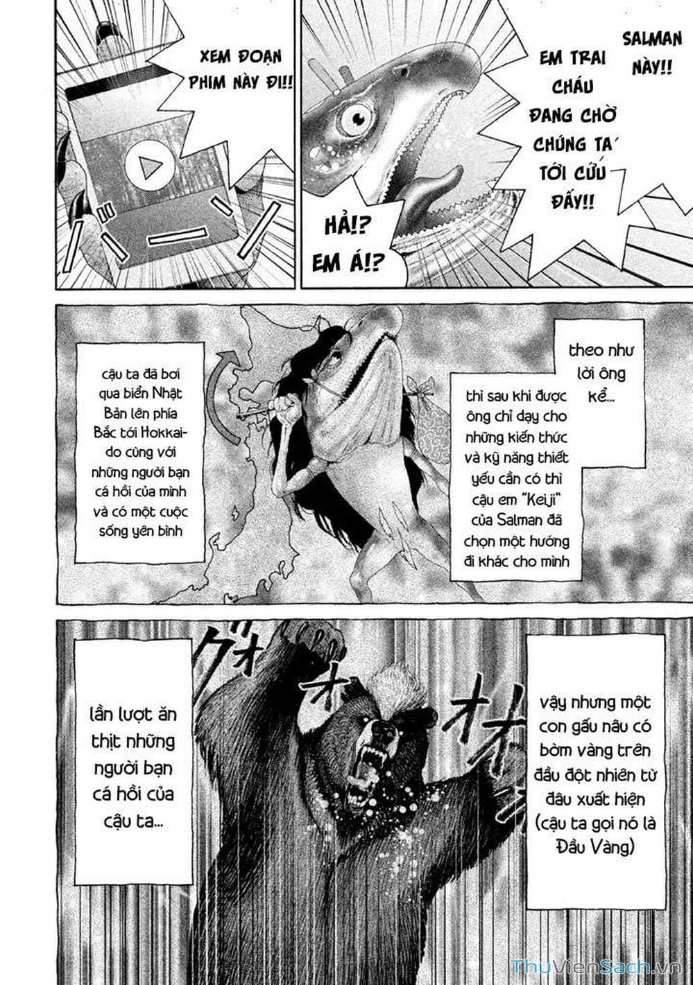 Truyện Tranh Người Cá Hồi - Salman trang 6