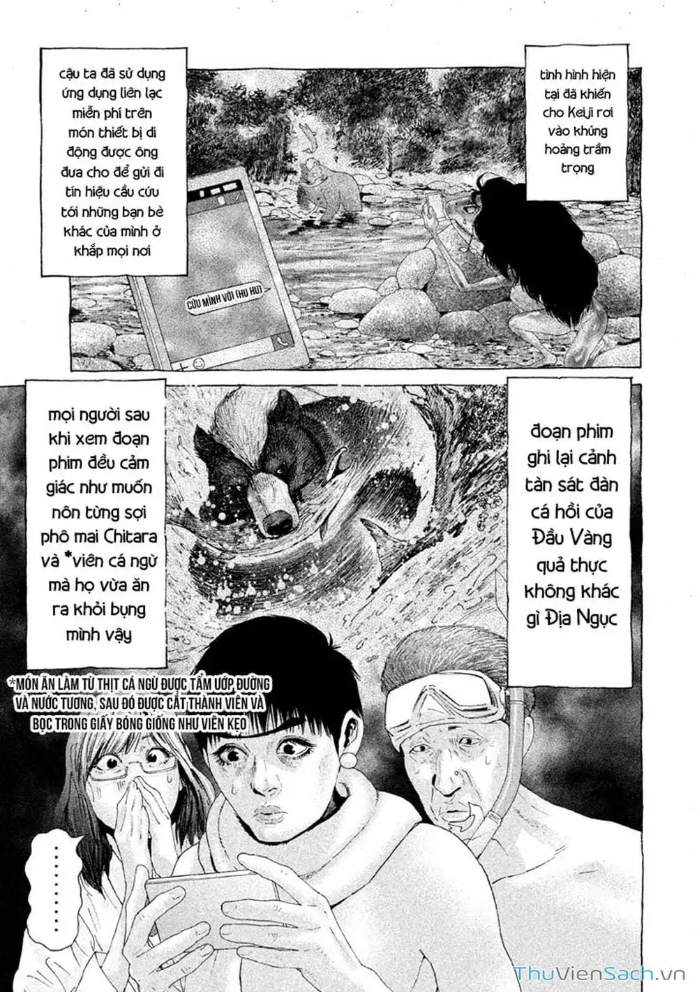 Truyện Tranh Người Cá Hồi - Salman trang 6