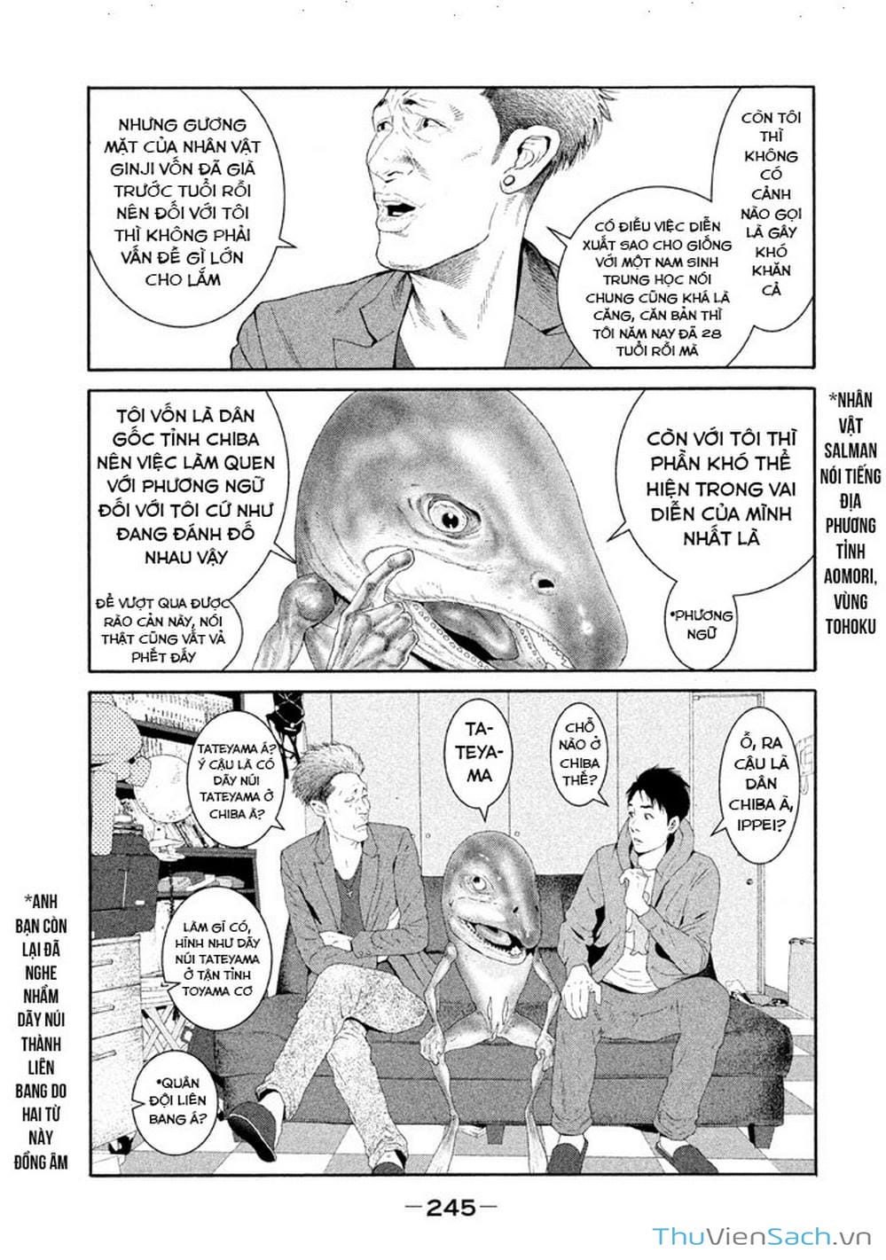 Truyện Tranh Người Cá Hồi - Salman trang 6