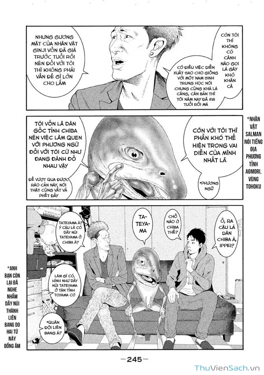 Truyện Tranh Người Cá Hồi - Salman trang 6