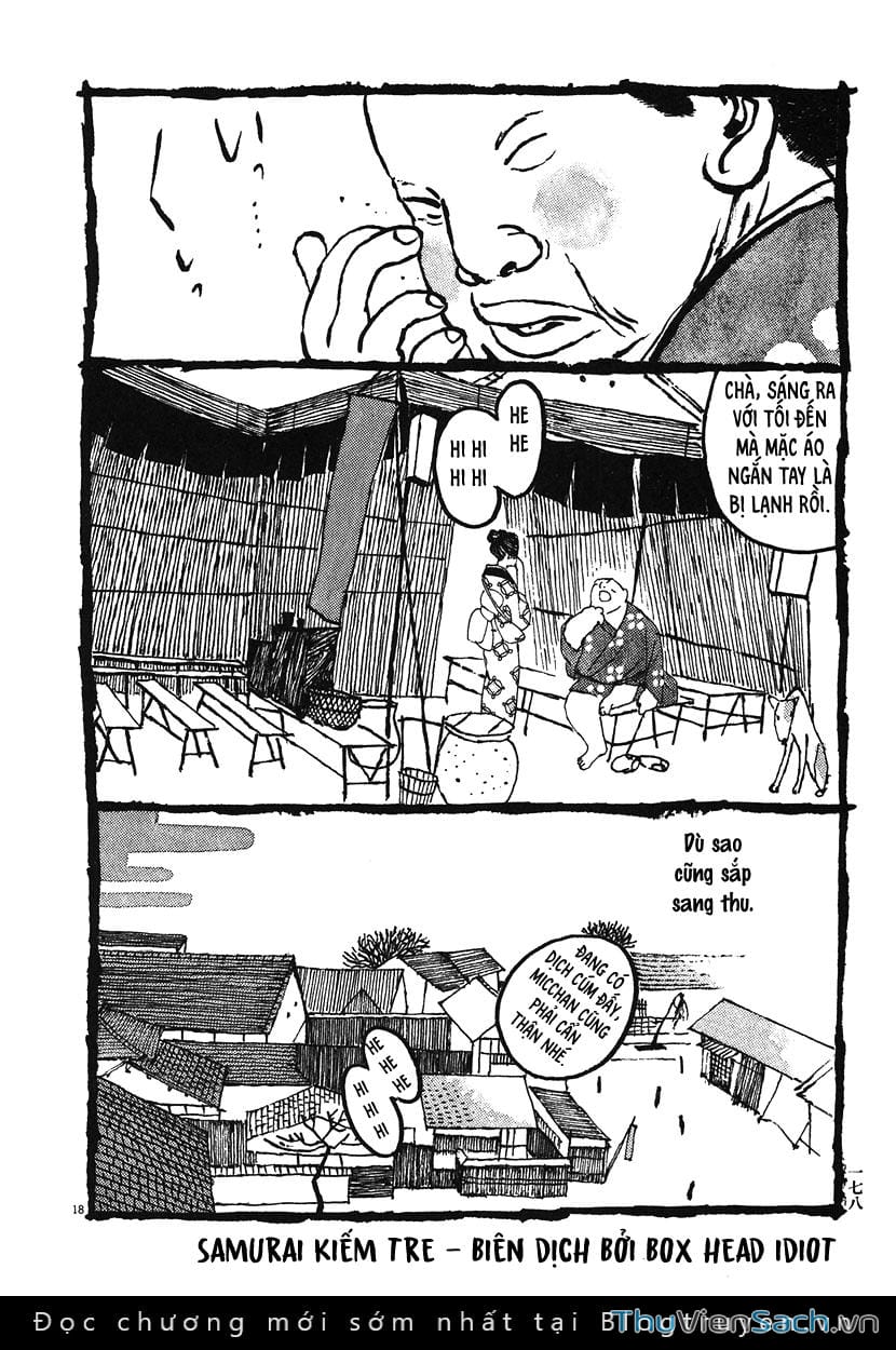Truyện Tranh Samurai Kiếm Tre - Bamboo Samurai trang 4