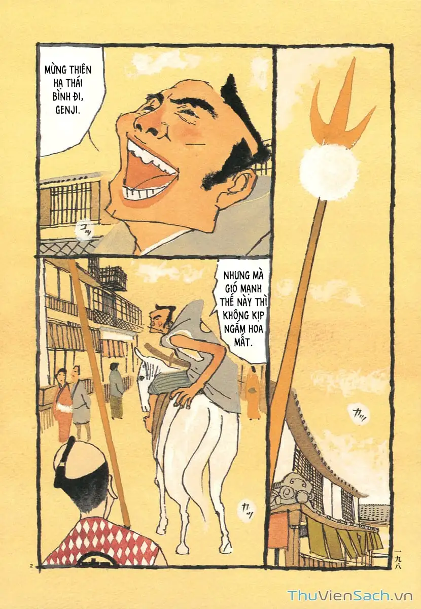 Truyện Tranh Samurai Kiếm Tre - Bamboo Samurai trang 4