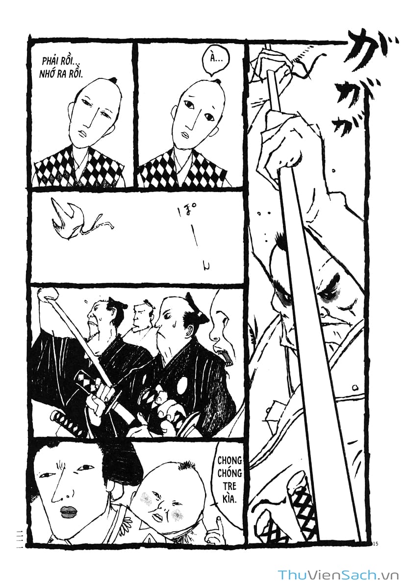 Truyện Tranh Samurai Kiếm Tre - Bamboo Samurai trang 4
