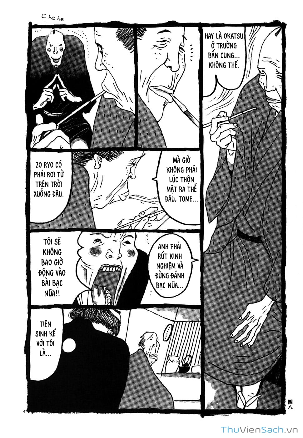 Truyện Tranh Samurai Kiếm Tre - Bamboo Samurai trang 4