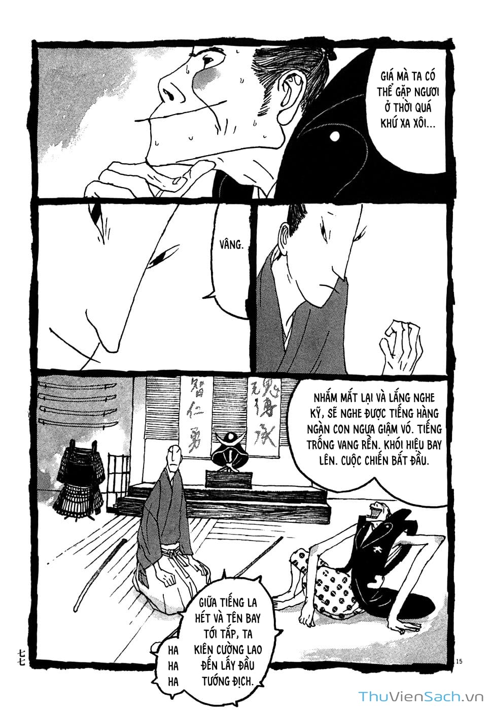 Truyện Tranh Samurai Kiếm Tre - Bamboo Samurai trang 4