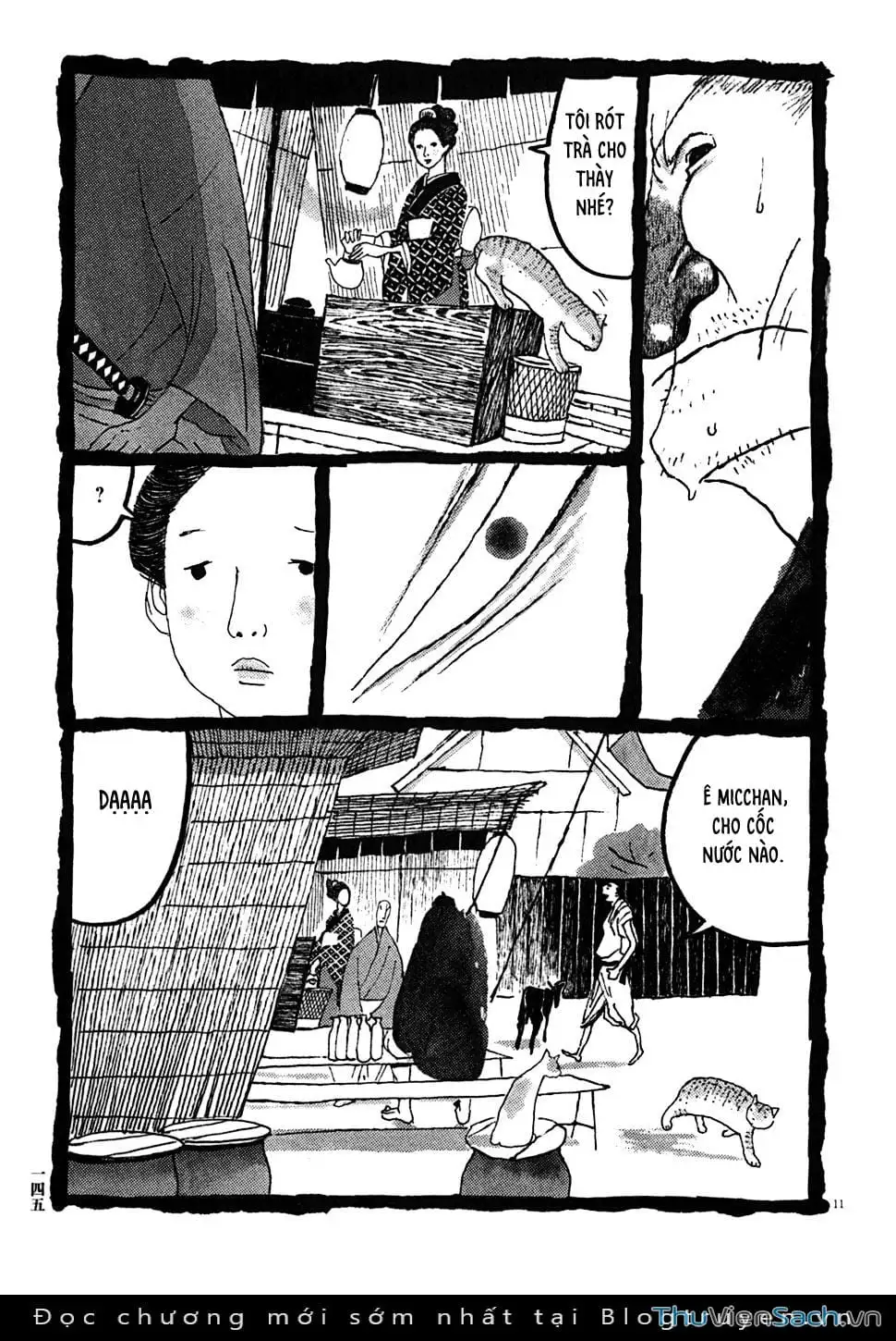 Truyện Tranh Samurai Kiếm Tre - Bamboo Samurai trang 4