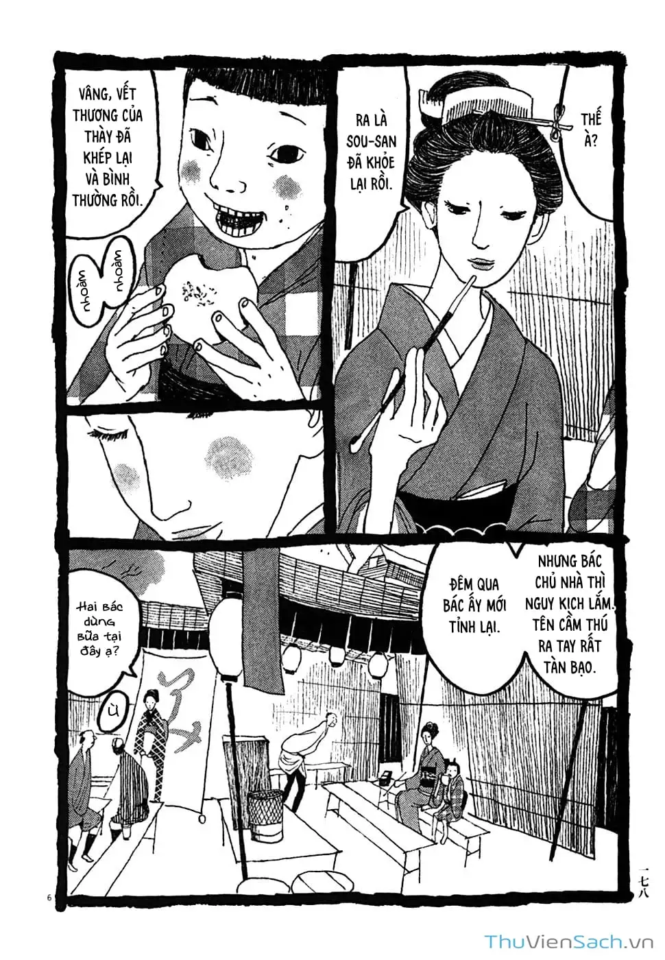 Truyện Tranh Samurai Kiếm Tre - Bamboo Samurai trang 4