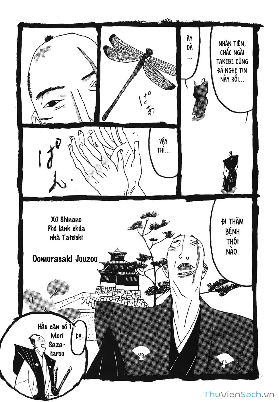 Truyện Tranh Samurai Kiếm Tre - Bamboo Samurai trang 4