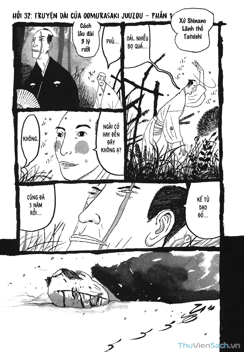 Truyện Tranh Samurai Kiếm Tre - Bamboo Samurai trang 4