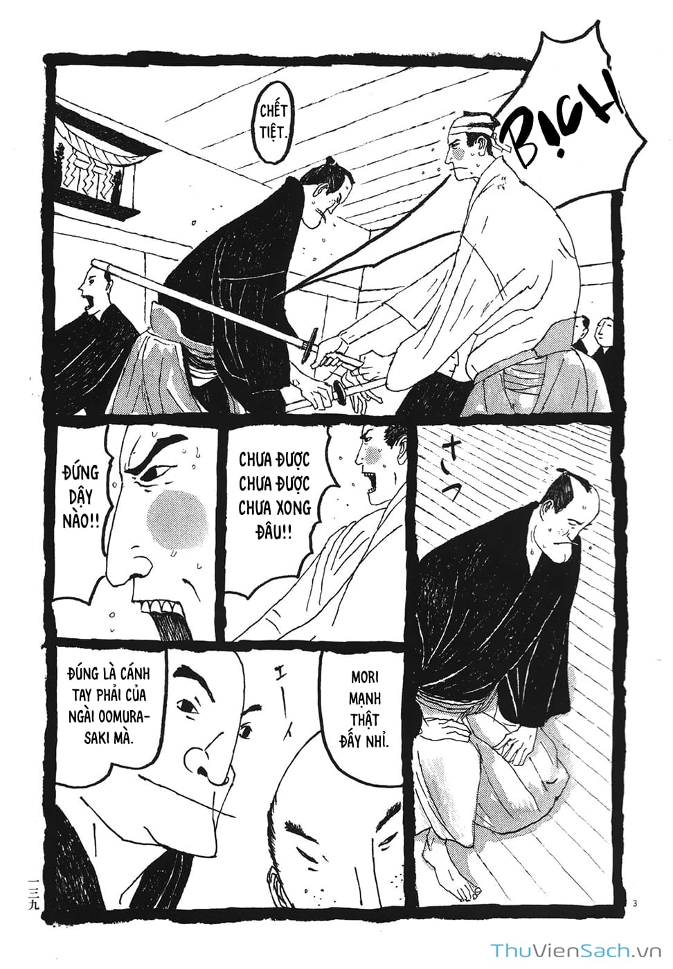 Truyện Tranh Samurai Kiếm Tre - Bamboo Samurai trang 4