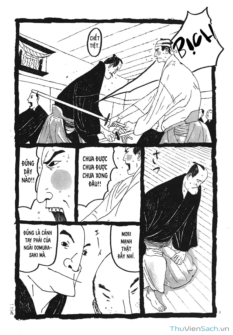 Truyện Tranh Samurai Kiếm Tre - Bamboo Samurai trang 4