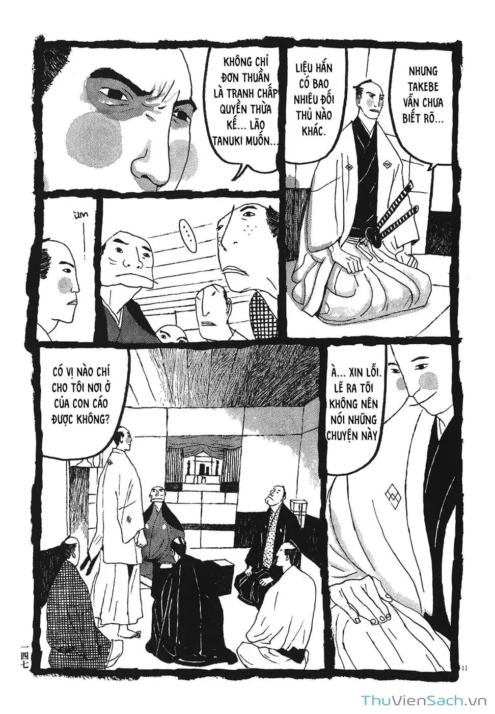 Truyện Tranh Samurai Kiếm Tre - Bamboo Samurai trang 4