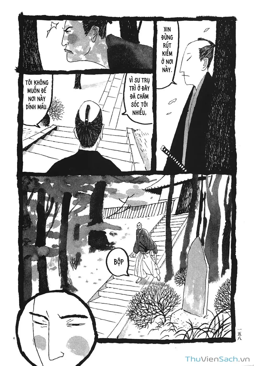 Truyện Tranh Samurai Kiếm Tre - Bamboo Samurai trang 4