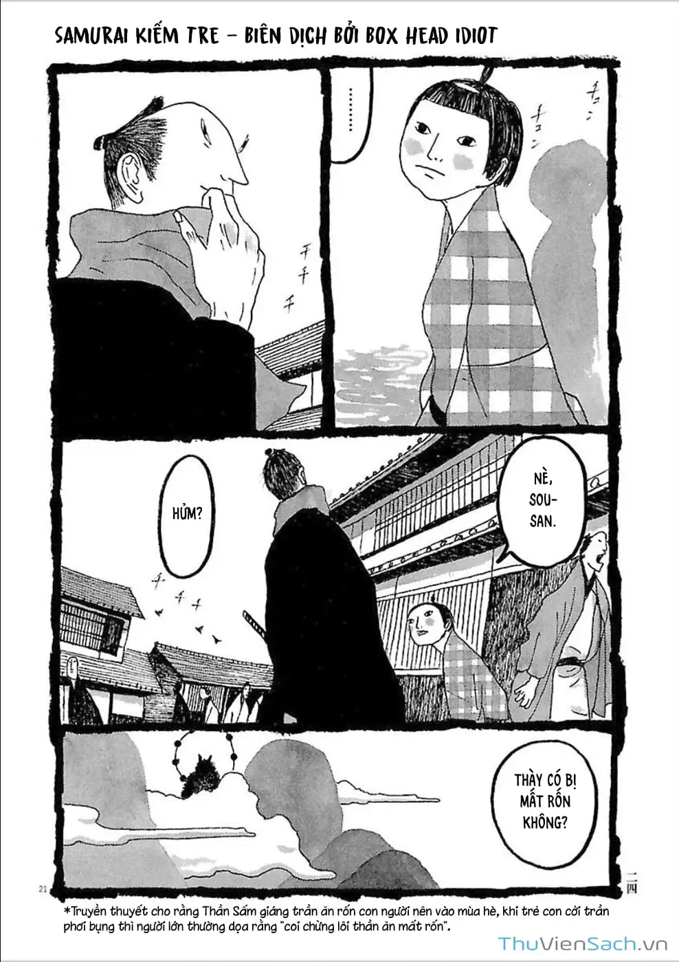 Truyện Tranh Samurai Kiếm Tre - Bamboo Samurai trang 4