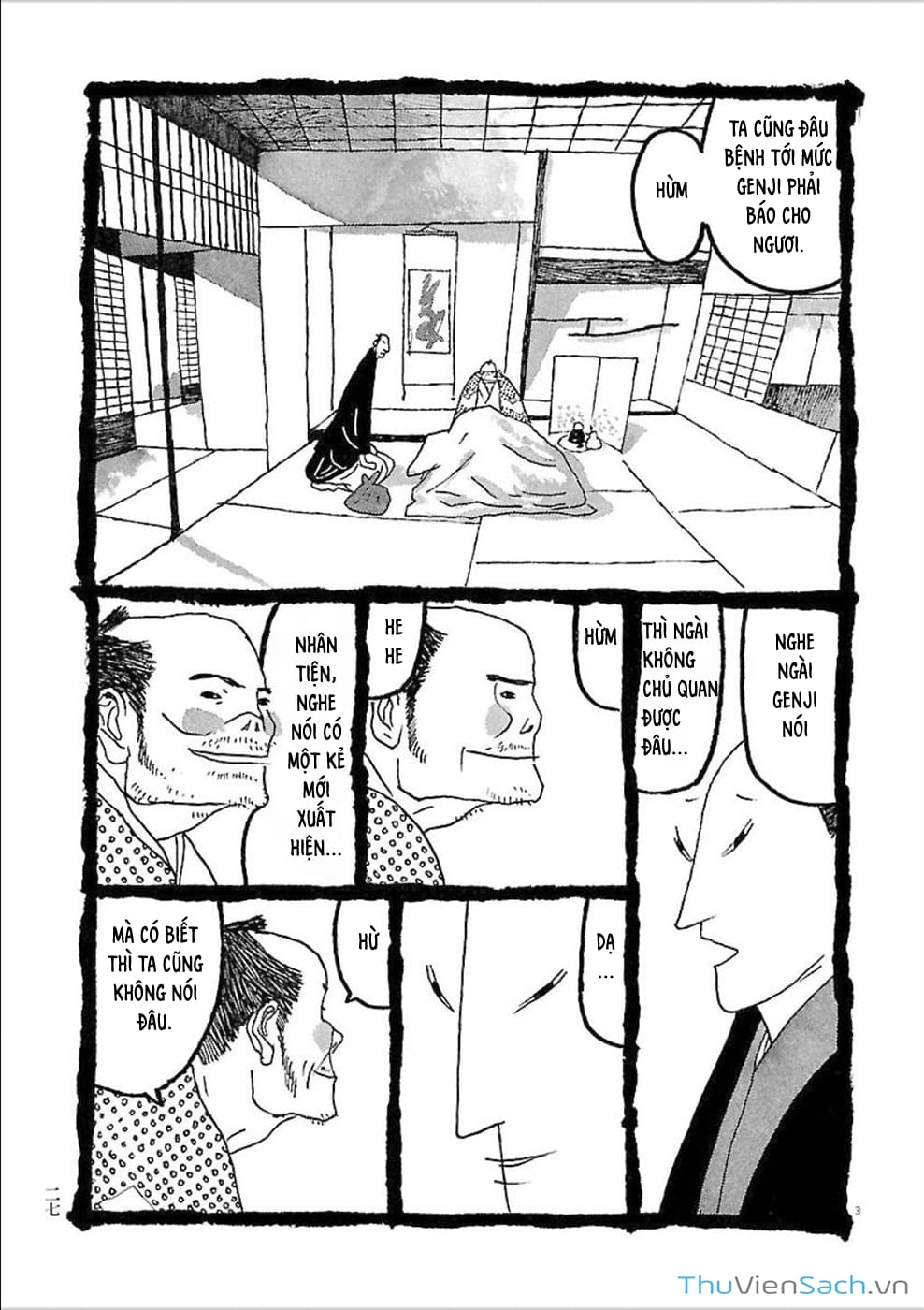 Truyện Tranh Samurai Kiếm Tre - Bamboo Samurai trang 4