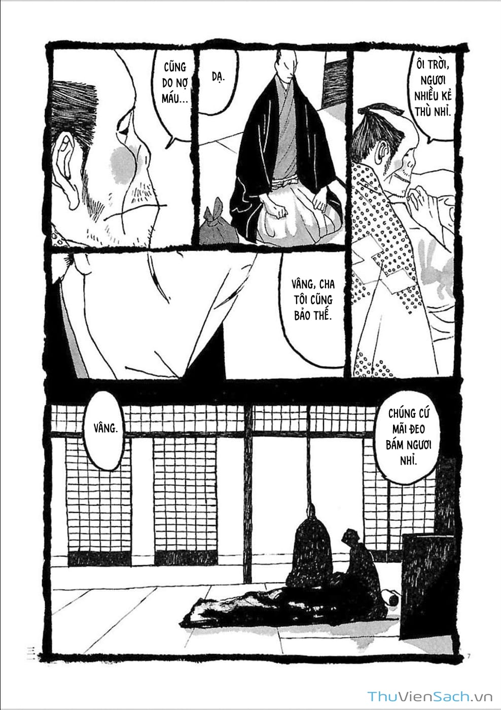 Truyện Tranh Samurai Kiếm Tre - Bamboo Samurai trang 4