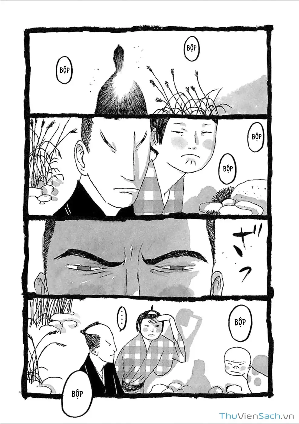 Truyện Tranh Samurai Kiếm Tre - Bamboo Samurai trang 4