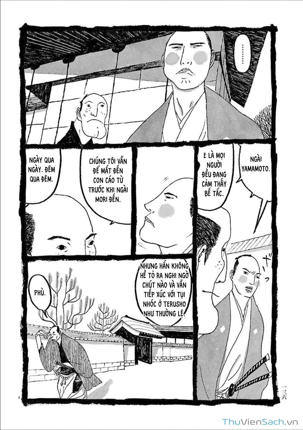 Truyện Tranh Samurai Kiếm Tre - Bamboo Samurai trang 4