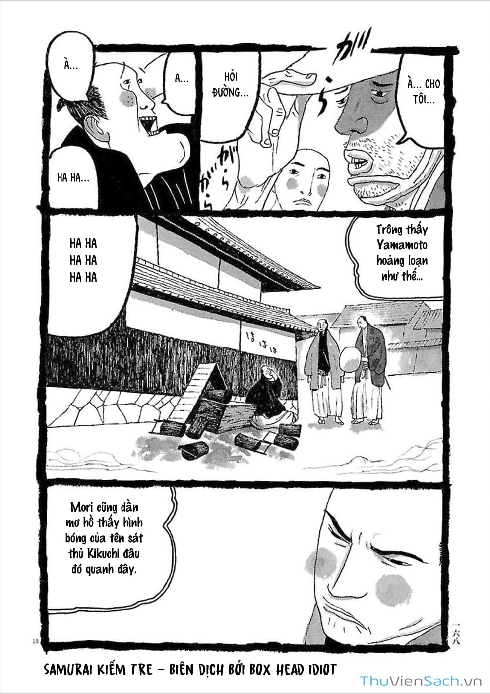 Truyện Tranh Samurai Kiếm Tre - Bamboo Samurai trang 4