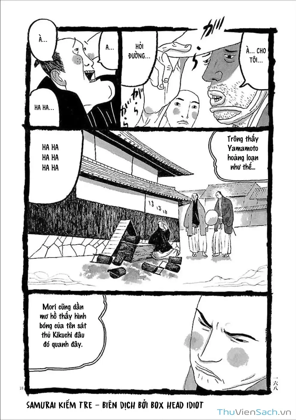 Truyện Tranh Samurai Kiếm Tre - Bamboo Samurai trang 4
