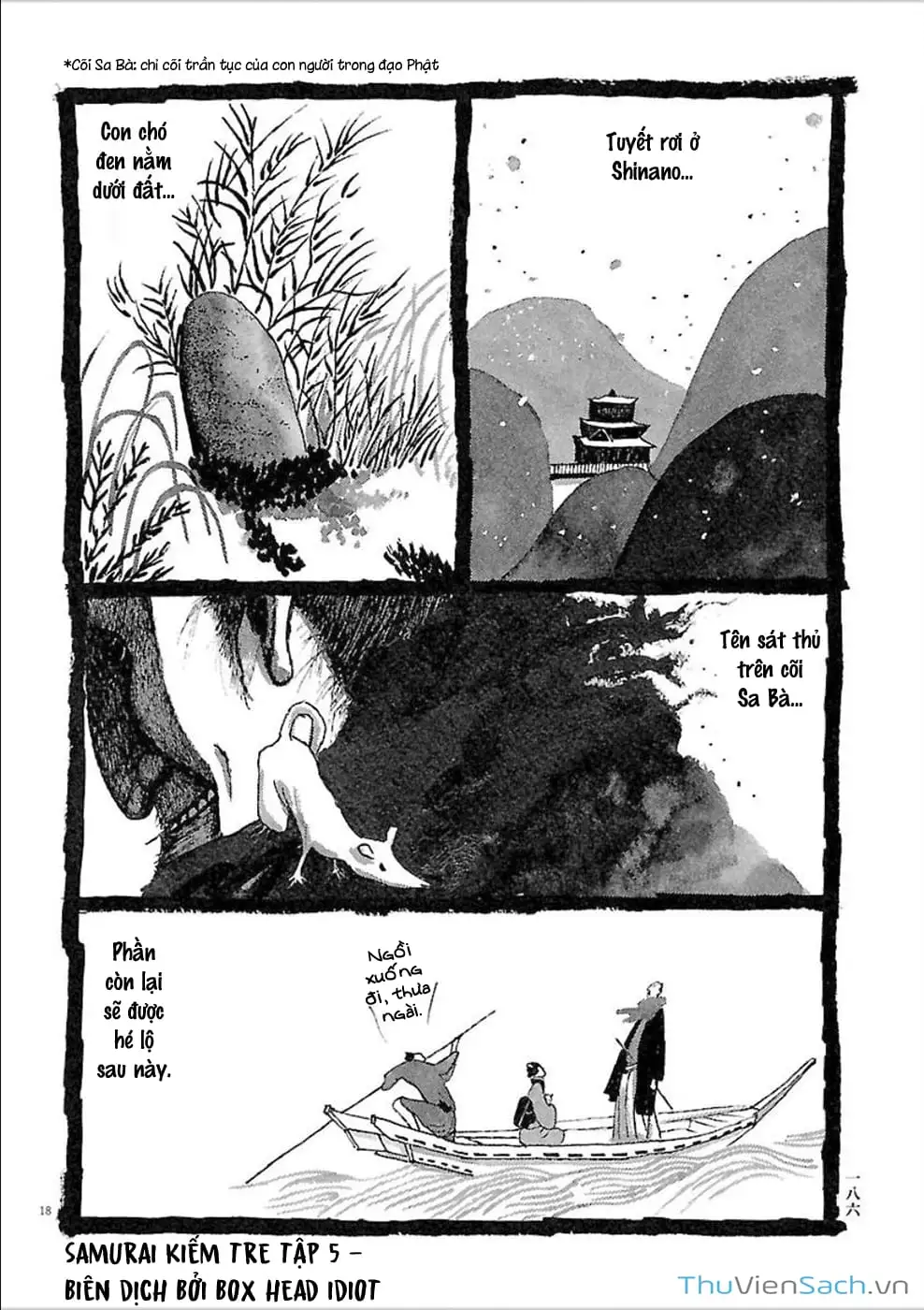 Truyện Tranh Samurai Kiếm Tre - Bamboo Samurai trang 4