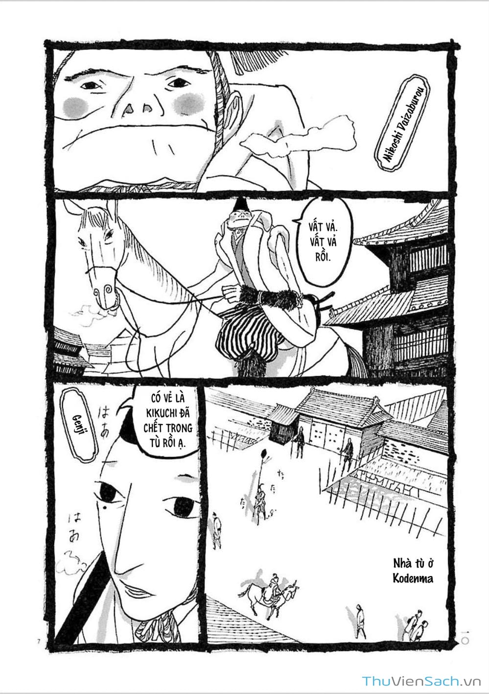 Truyện Tranh Samurai Kiếm Tre - Bamboo Samurai trang 4